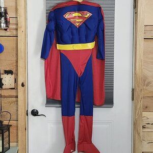 Halloween Supermans kids costume  with cape  size m